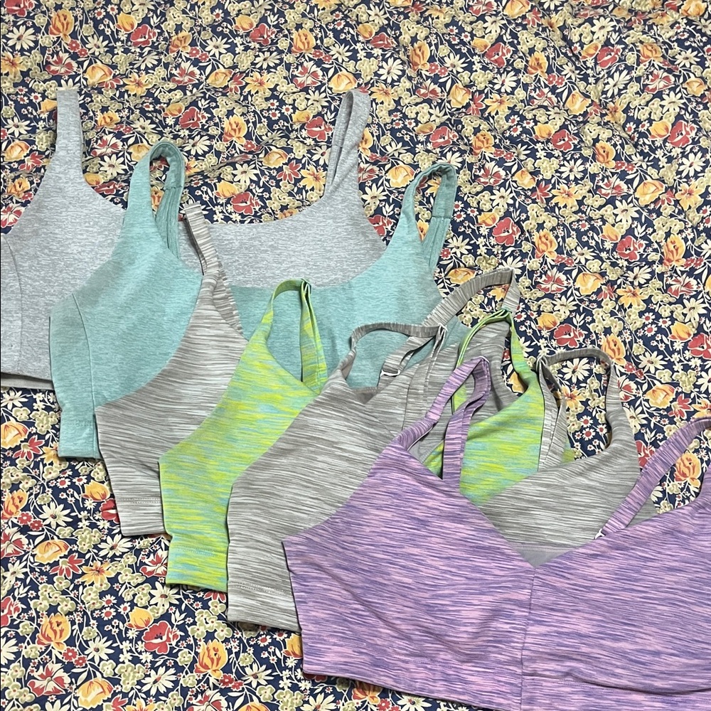 Outdoor Voices Multicolor Sports Bras Set